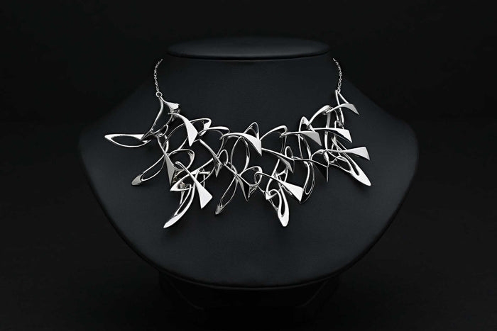 Counterpoint Necklace in Sterling Silver