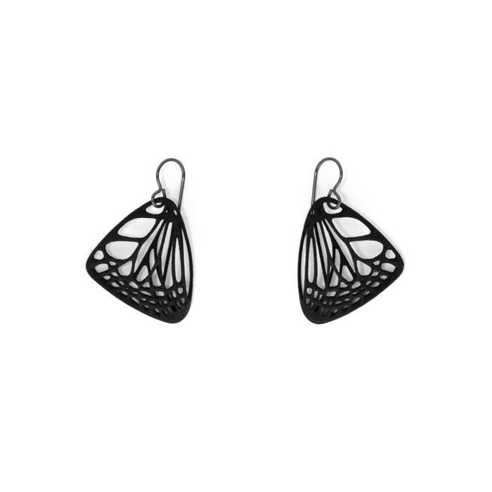 Small Butterfly Earrings - 3D Printed Nylon