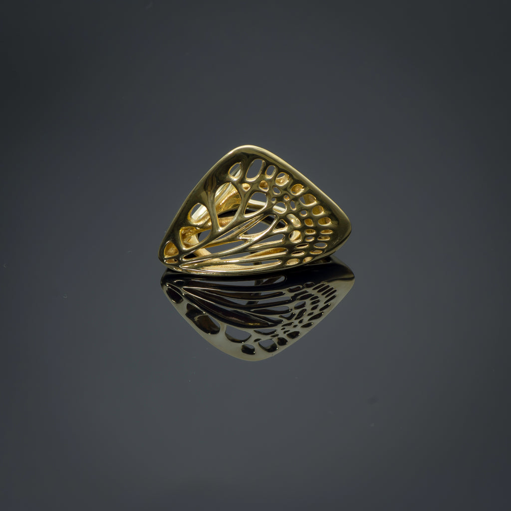 Butterfly Ring in Metals