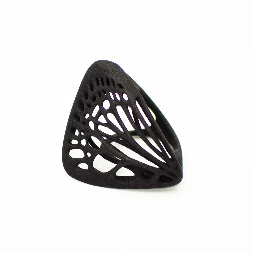 Butterfly Ring - 3D Printed Nylon