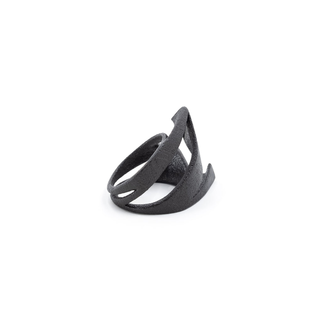 Mavericks Ring - 3D Printed Steel