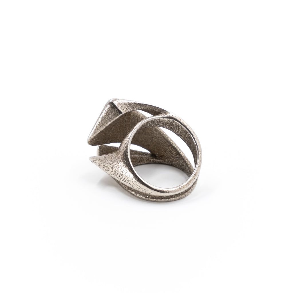 Mavericks Ring - 3D Printed Steel
