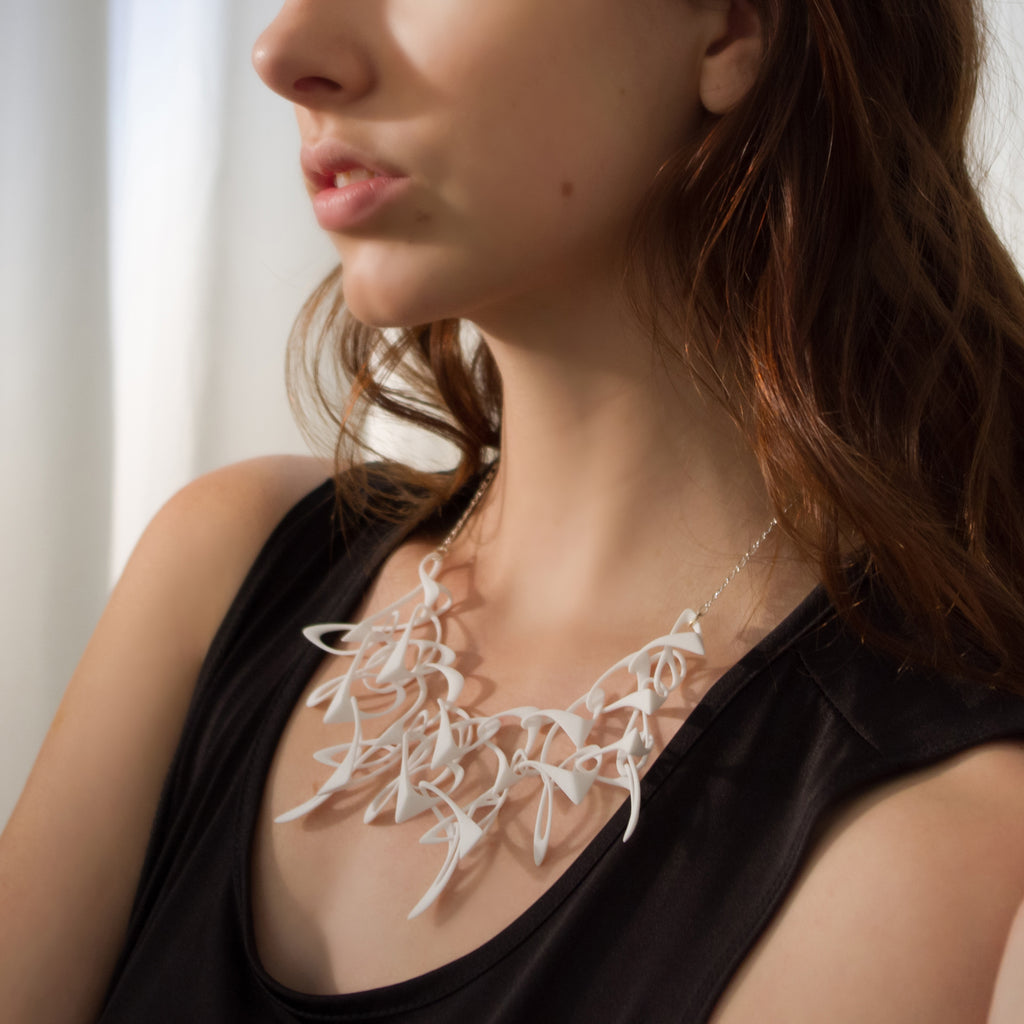 Counterpoint Necklace - 3D Printed Nylon